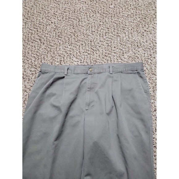 Haggar Generations Men's Chino Pants Lt Brown Size 42X29 - Picture 2 of 7
